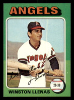 1975 Topps #597 Winston Llenas Ex-Mint  ID: 355072