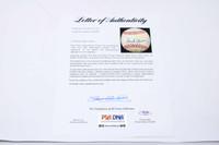 3000 Hit Club 9 Players w/ Rose, Mays, Aaron, Musial Baseball Signed Auto PSA/DNA Authenticated