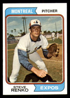 1974 Topps #49 Steve Renko Ex-Mint 