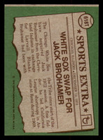 1976 Topps Traded #618 Jack Brohamer Near Mint  ID: 356193