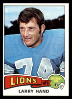 1975 Topps #42 Larry Hand Near Mint 