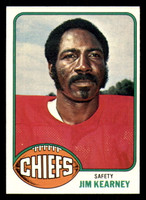 1976 Topps #129 Jim Kearney Kansas City KC Chiefs Near Mint 