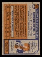 1976 Topps #178 Durwood Keeton Near Mint  ID: 356748