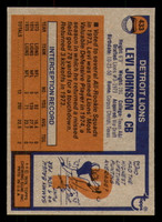 1976 Topps #433 Levi Johnson Near Mint  ID: 357050