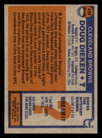 1976 Topps #438 Doug Dieken Near Mint  ID: 357058