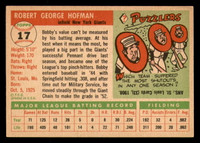 1955 Topps #17 Bobby Hofman Very Good  ID: 357192