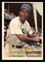 1957 Topps #159 Solly Drake Excellent+ RC Rookie  ID: 357492