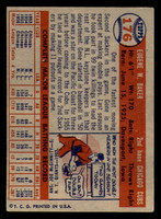 1957 Topps #176 Gene Baker Cubs Excellent+ Corrected 