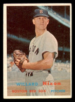 1957 Topps #189 Willard Nixon Excellent+  ID: 357515