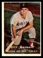 1957 Topps #202 Dick Gernert Ex-Mint  ID: 357524