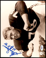 Stan Jones HOF 91 8 x 10 Photo Signed Auto PSA/DNA COA Chicago Bears