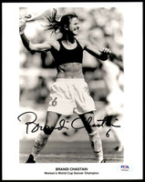 Brandi Chastain 8 x 10 Photo Signed Auto PSA/DNA COA World Cup Soccer