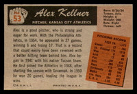 1955 Bowman #53 Alex Kellner Near Mint+ 