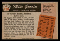 1955 Bowman #128 Mike Garcia Ex-Mint  ID: 358013
