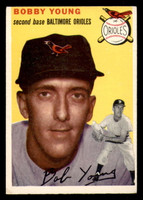 1954 Topps #8 Bobby Young Excellent+  ID: 358049