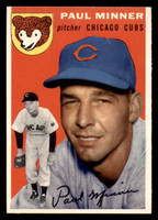 1954 Topps #28 Paul Minner Ex-Mint 