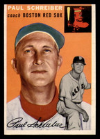 1954 Topps #217 Paul Schreiber CO Ex-Mint RC Rookie 