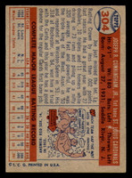 1957 Topps #304 Joe Cunningham Ex-Mint  ID: 358287