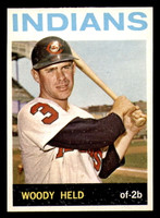 1964 Topps #105 Woodie Held Ex-Mint  ID: 358390