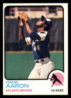 1973 Topps #100 Hank Aaron Near Mint  ID: 358758