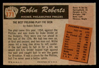 1955 Bowman #171 Robin Roberts Very Good  ID: 360530