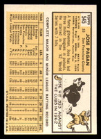 1963 Topps #545 Jose Pagan Ex-Mint  ID: 361617