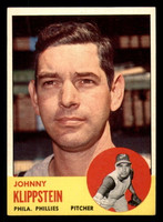 1963 Topps #571 Johnny Klippstein Near Mint 