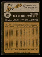 1973 Topps #50 Roberto Clemente Very Good  ID: 361785