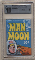 1969 Topps Man On The Moon 10 Cents Unopened Wax Pack GAI  9 MINT  #*