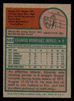 1975 Topps #582 Eduardo Rodriguez Ex-Mint  ID: 361876
