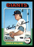 1975 Topps #449 Charlie Williams Ex-Mint  ID: 362008
