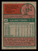 1975 Topps #24 Al Fitzmorris Ex-Mint  ID: 362427