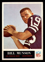 1965 Philadelphia #93 Bill Munson Ex-Mint RC Rookie  ID: 362466