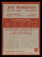 1965 Philadelphia #120 Joe Morrison Ex-Mint RC Rookie 