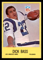 1967 Philadelphia #86 Dick Bass Excellent 