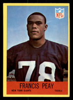 1967 Philadelphia #117 Francis Peay Excellent+ RC Rookie  ID: 362765