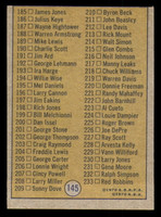 1971-72 Topps #145 ABA Checklist 145-233 Ex-Mint  ID: 363323