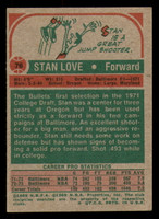 1973-74 Topps #76 Stan Love Excellent+  ID: 363715