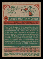 1973-74 Topps #89 Larue Martin Very Good 