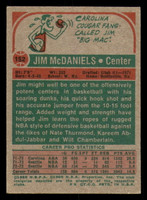 1973-74 Topps #152 Jim McDaniels Very Good 