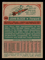 1973-74 Topps #169 John Block Very Good 