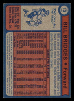 1974-75 Topps #13 Bill Bridges Excellent+ 