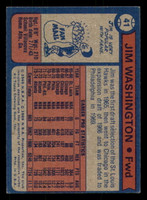1974-75 Topps #41 Jim Washington Ex-Mint 