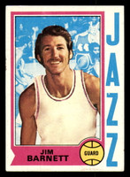 1974-75 Topps #47 Jim Barnett Excellent+  ID: 364054