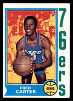1974-75 Topps #75 Fred Carter Ex-Mint  ID: 364084