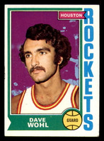 1974-75 Topps #108 Dave Wohl Ex-Mint  ID: 364120