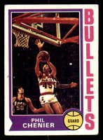 1974-75 Topps #165 Phil Chenier Excellent+  ID: 364211