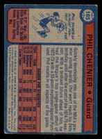 1974-75 Topps #165 Phil Chenier Excellent+  ID: 364211