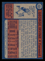 1974-75 Topps #233 George Irvine Excellent+  ID: 364312