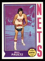 1974-75 Topps #262 Billy Paultz Ex-Mint  ID: 364354